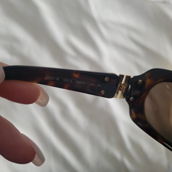 Ferragamo rectangle sunglasses main image 4